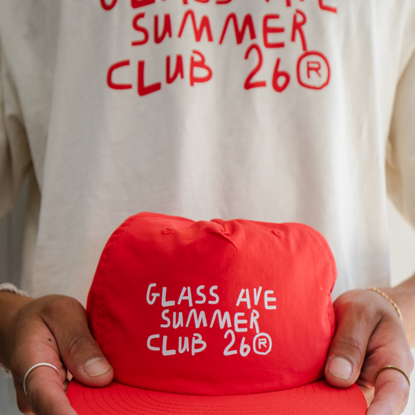 SUMMER CLUB CAP RED