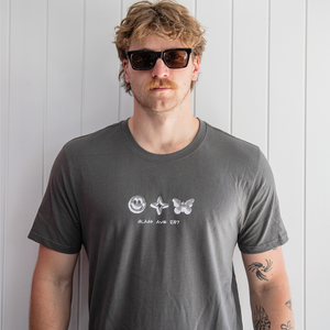 GLASS AVE THREE PEAT TEE