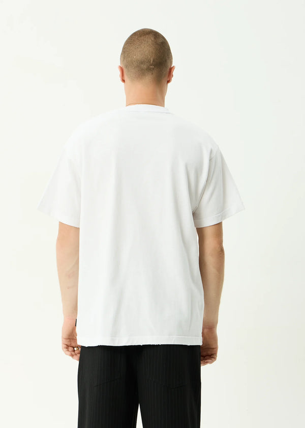 VINTAGE GENESIS HEAVYWEIGHT DISTRESSED BOXY TEE