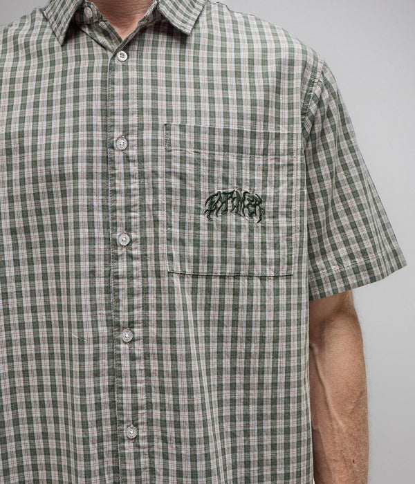VIVIAN CHECK SS SHIRT 26