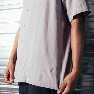 VIVIAN HERRINGBONE SS SHIRT