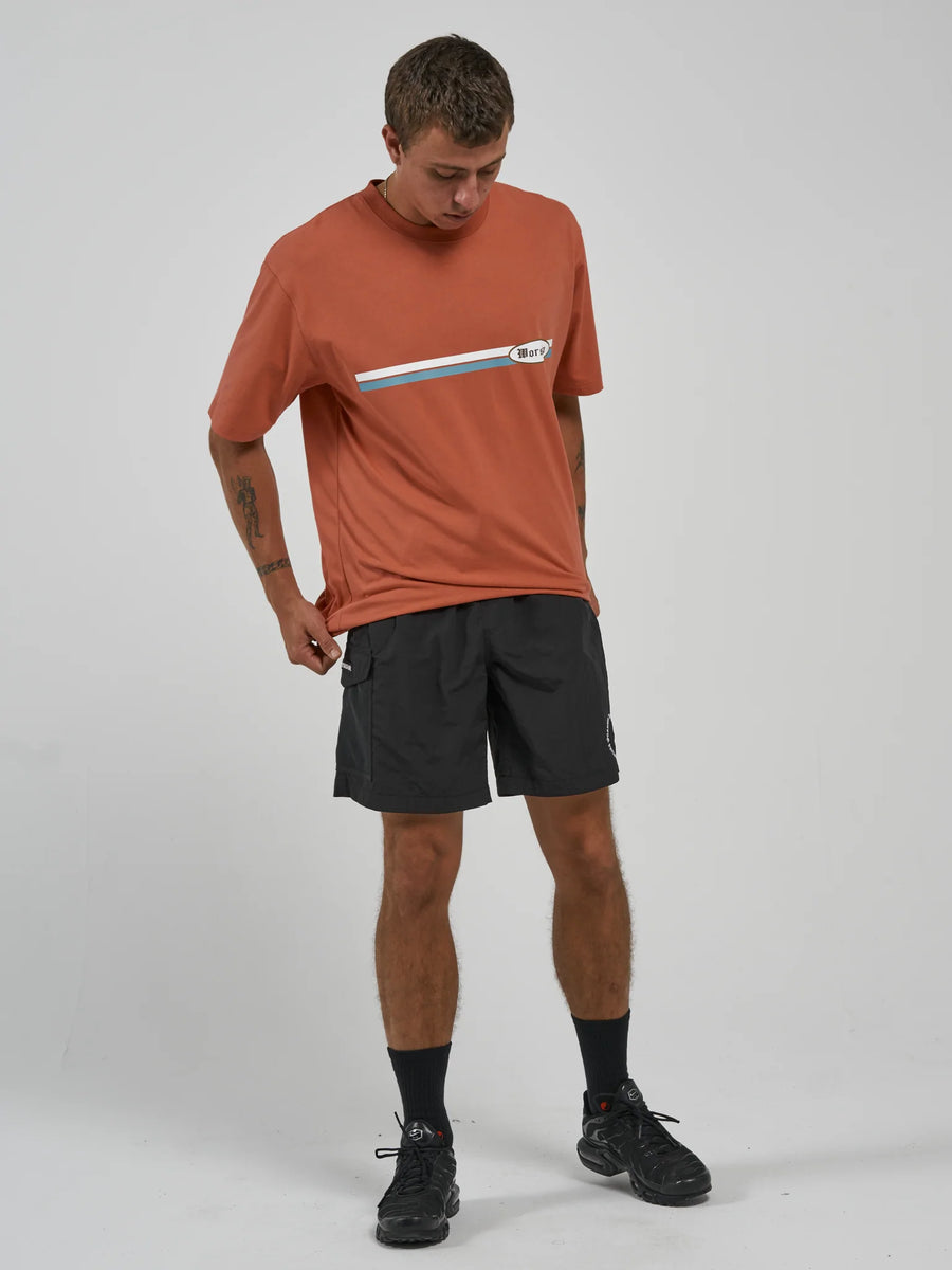 ALL BARK NYLON SHORT BLACK